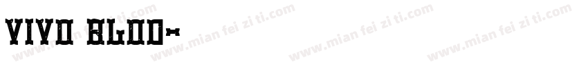 vivo blod字体转换